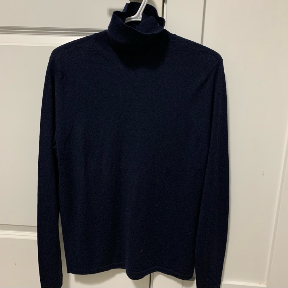 Acne Men’s Navy Turtleneck Sweater